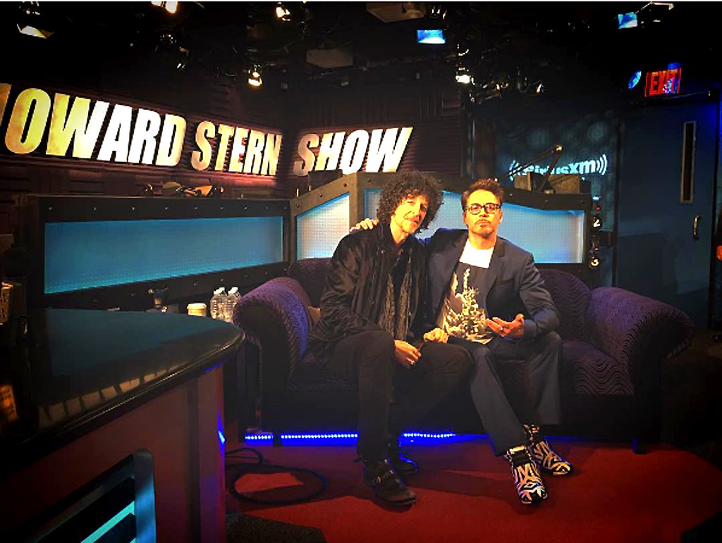 Robert Downey Jr., Howard Stern Show Robert Downey Jr., Howard Stern Show